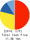 ARTERIA Networks Corporation Cash Flow Statement 2018年Mar期 ARTERIA Networks Corporation Cash Flow Statement 2018年3月期