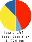 MARUWN CORPORATION Cash Flow Statement 2021年3月期
