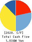 Fulltech Co.Ltd. Cash Flow Statement 2020年12月期