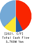 NIPPON KODOSHI CORPORATION Cash Flow Statement 2021年3月期