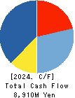 EIKEN CHEMICAL CO.,LTD. Cash Flow Statement 2024年Mar期 EIKEN CHEMICAL CO.,LTD. Cash Flow Statement 2024年3月期
