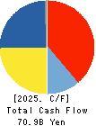 NISSHIN SEIFUN GROUP INC. Cash Flow Statement 2025年3月期