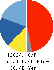 Aica Kogyo Company,Limited Cash Flow Statement 2024年3月期