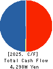 AMG HOLDINGS CO., LTD. Cash Flow Statement 2025年Mar期 AMG HOLDINGS CO., LTD. Cash Flow Statement 2025年3月期