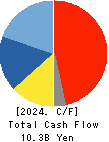 TOWA CORPORATION Cash Flow Statement 2024年Mar期 TOWA CORPORATION Cash Flow Statement 2024年3月期