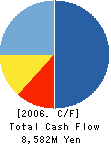 Stellar Group Co.,Ltd. Cash Flow Statement 2006年2月期