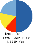 TOYO CLOTH CO.,LTD. Cash Flow Statement 2009年3月期
