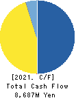 TANAKA CHEMICAL CORPORATION Cash Flow Statement 2021年3月期