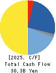 Sintokogio,Ltd. Cash Flow Statement 2025年3月期