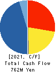 IVY COSMETICS CORPORATION Cash Flow Statement 2021年3月期