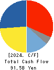 Nippon Sheet Glass Company,Limited Cash Flow Statement 2024年Mar期 Nippon Sheet Glass Company,Limited Cash Flow Statement 2024年3月期