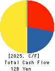 Toyo Gosei Co.,Ltd. Cash Flow Statement 2025年Mar期 Toyo Gosei Co.,Ltd. Cash Flow Statement 2025年3月期