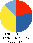 TSUKADA GLOBAL HOLDINGS Inc. Cash Flow Statement 2019年12月期