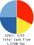 HYOKI KAIUN KAISHA, LTD. Cash Flow Statement 2021年3月期