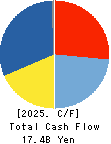 DAIHATSU INFINEARTH MFG.CO.,LTD. Cash Flow Statement 2025年Mar期 DAIHATSU INFINEARTH MFG.CO.,LTD. Cash Flow Statement 2025年3月期