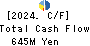 Denkyo Group Holdings Co.,Ltd. Cash Flow Statement 2024年3月期