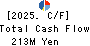 IK HOLDINGS Co.,Ltd. Cash Flow Statement 2025年5月期