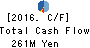 ktk INC. Cash Flow Statement 2016年Aug期 ktk INC. Cash Flow Statement 2016年8月期