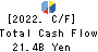 OKASAN SECURITIES GROUP INC. Cash Flow Statement 2022年Mar期 OKASAN SECURITIES GROUP INC. Cash Flow Statement 2022年3月期