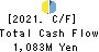 RVH Inc. Cash Flow Statement 2021年3月期