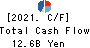 YAMAE GROUP HOLDINGS CO.,LTD. Cash Flow Statement 2021年Mar期 YAMAE GROUP HOLDINGS CO.,LTD. Cash Flow Statement 2021年3月期