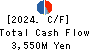 SEIKA CORPORATION Cash Flow Statement 2024年3月期