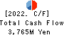 SHINNIHON CORPORATION Cash Flow Statement 2022年3月期