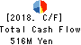 TOMITA CO.,LTD. Cash Flow Statement 2018年Mar期 TOMITA CO.,LTD. Cash Flow Statement 2018年3月期