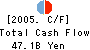 Kyushu-Shinwa Holdings, Inc. Cash Flow Statement 2005年3月期