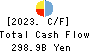 Yamaguchi Financial Group,Inc. Cash Flow Statement 2023年3月期