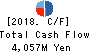 SUN-WA TECHNOS CORPORATION Cash Flow Statement 2018年Mar期 SUN-WA TECHNOS CORPORATION Cash Flow Statement 2018年3月期