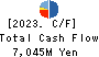 OPTIMUS GROUP COMPANY LIMITED Cash Flow Statement 2023年Mar期 OPTIMUS GROUP COMPANY LIMITED Cash Flow Statement 2023年3月期