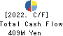 SOTOH CO.,LTD. Cash Flow Statement 2022年3月期