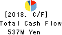 BIKE O & COMPANY Ltd. Cash Flow Statement 2018年Nov期 BIKE O & COMPANY Ltd. Cash Flow Statement 2018年11月期