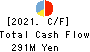 VALTES HOLDINGS CO.,LTD. Cash Flow Statement 2021年Mar期 VALTES HOLDINGS CO.,LTD. Cash Flow Statement 2021年3月期