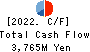 SHINNIHON CORPORATION Cash Flow Statement 2022年3月期