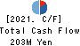Beauty Kadan Holdings Co., Ltd. Cash Flow Statement 2021年6月期