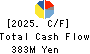 FUJIX Ltd. Cash Flow Statement 2025年Mar期 FUJIX Ltd. Cash Flow Statement 2025年3月期