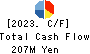 Daiwa Heavy Industry Co.,Ltd. Cash Flow Statement 2023年12月期