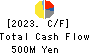 NICHIDAI CORPORATION Cash Flow Statement 2023年3月期