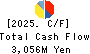 SUMINOE Co., Ltd. Cash Flow Statement 2025年May期 SUMINOE Co., Ltd. Cash Flow Statement 2025年5月期