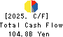 KAJIMA CORPORATION Cash Flow Statement 2025年Mar期 KAJIMA CORPORATION Cash Flow Statement 2025年3月期