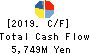 Nippon Koei Co.,Ltd. Cash Flow Statement 2019年6月期