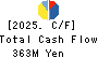 TRANS GENIC GROUP INC. Cash Flow Statement 2025年3月期